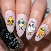 Easter Groovin' (CjSH-107) - Clear Jelly Stamping Plate